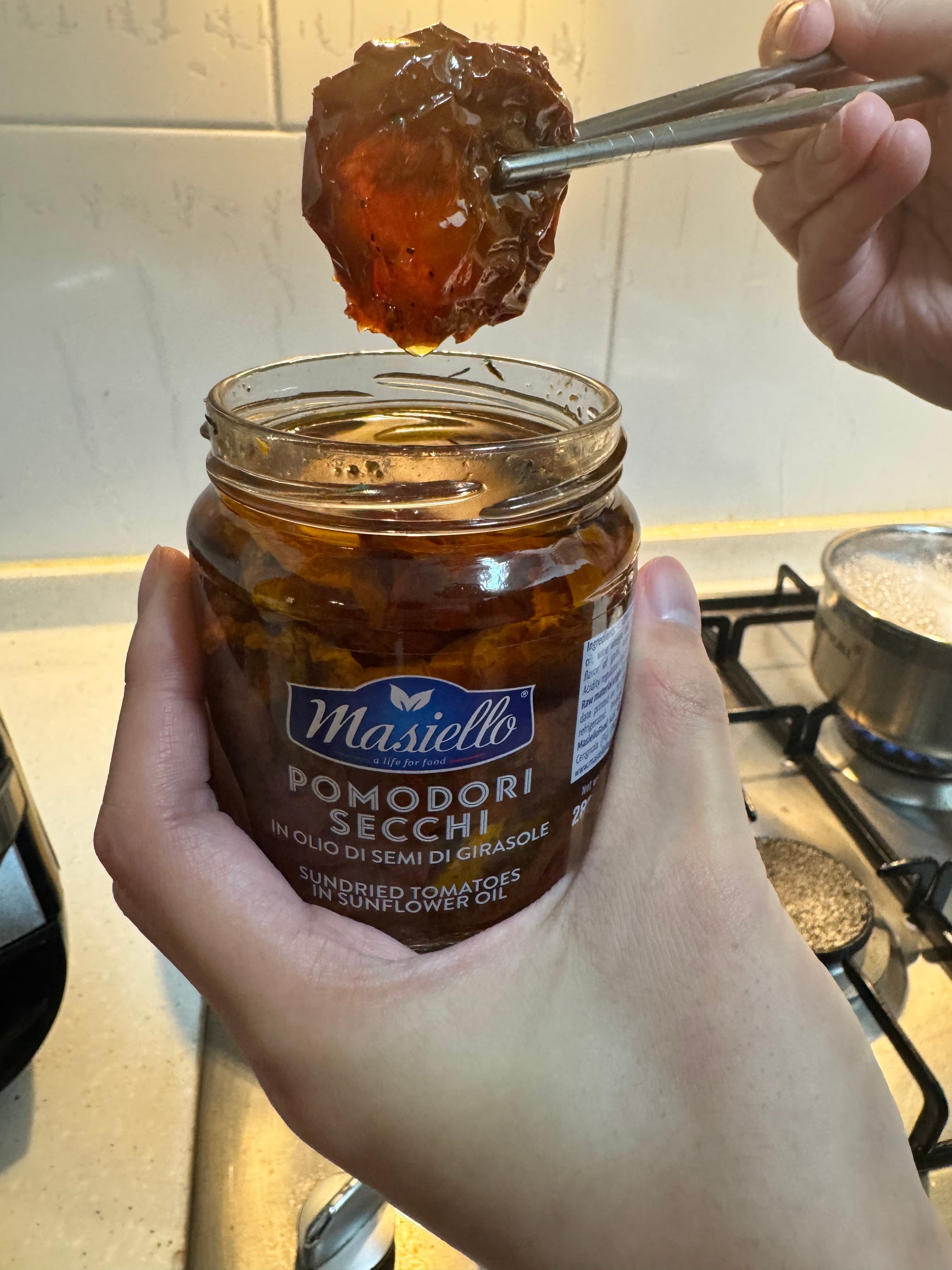 파스타 준비 완료