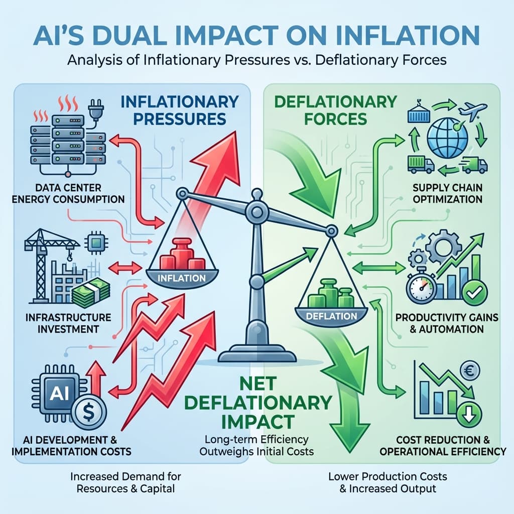 AI Impact on Inflation - Dual Forces