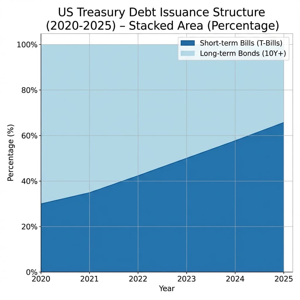 US Treasury Issuance Structure - Bills vs Bonds