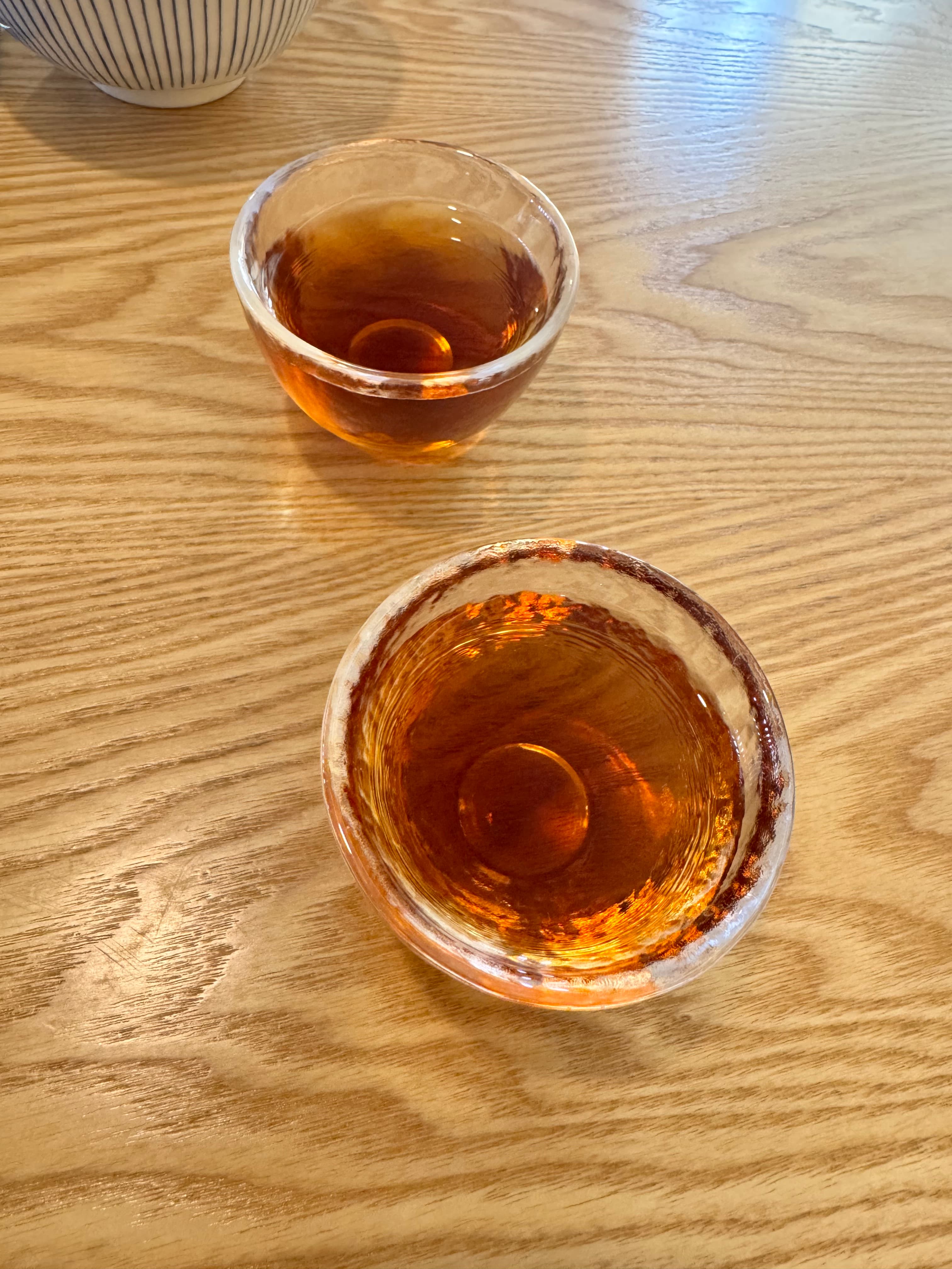 가네끼이코 후식 매실차